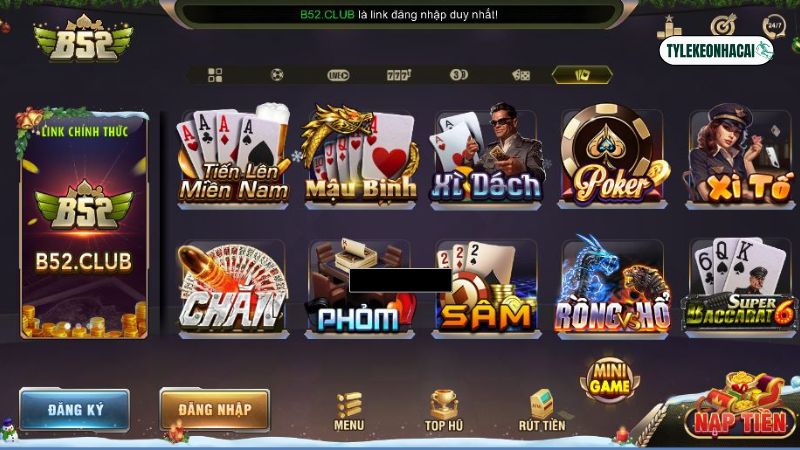 Game bài cổng game được đầu tư chỉnh chu