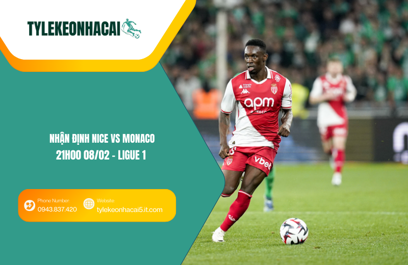 Đội hình dự kiến trước trận Nice vs Monaco